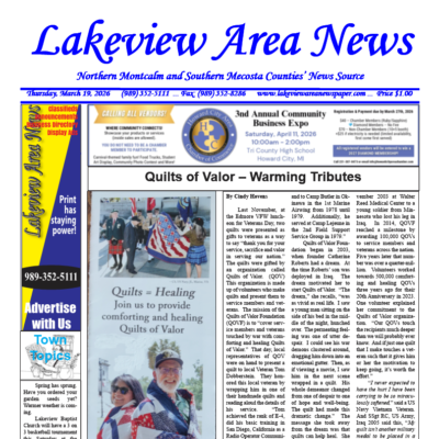 This week's front page.