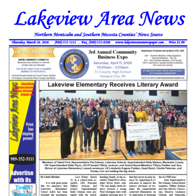 This week's front page.